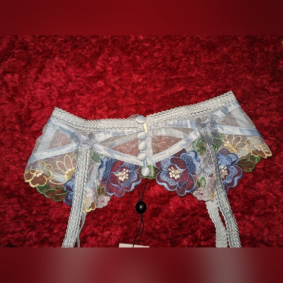 D5. NWT FOR LOVE AND LEMONS LUELLA GARTER BELT - Picture 5 of 9